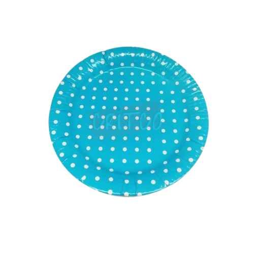 7 inch Paper Plate-PD-Light Blue