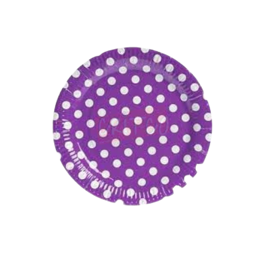 7 inch Paper Plate-PD-Dark Purple