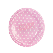 7 inch Paper Plate-PD-Light Pink