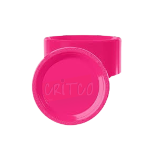 7 inch PS Plate-Dark Pink-20