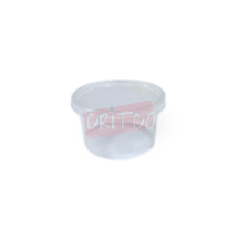 80ml PP Yoghurt Container w/Lid-Clear-RN