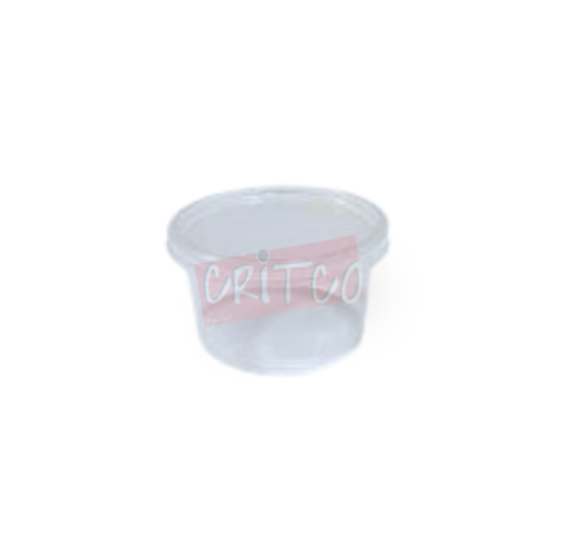 80ml PP Yoghurt Container w/Lid-Clear-RN