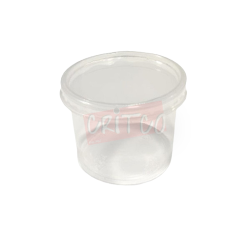 350ml PP Container w/Lid-Clear-LC