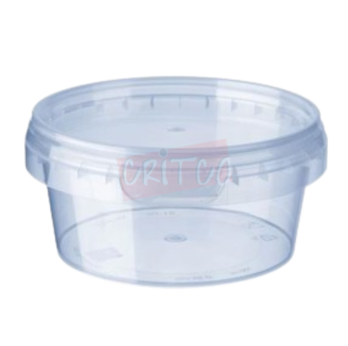 180ml PP Container w/Lid-Clear-ROU