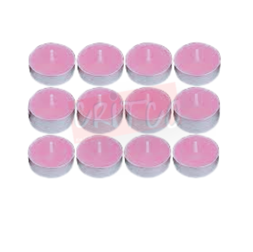 Standard Tealight-Pink (12pcs/pkt)