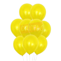 Balloon Single-Yellow-10