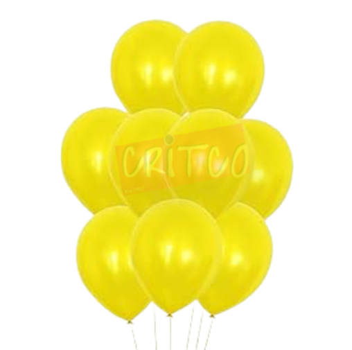 Balloon Single-Yellow-10