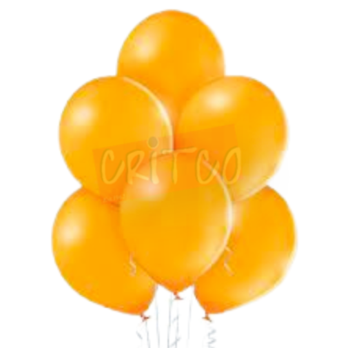 Balloon Single-Orange-10