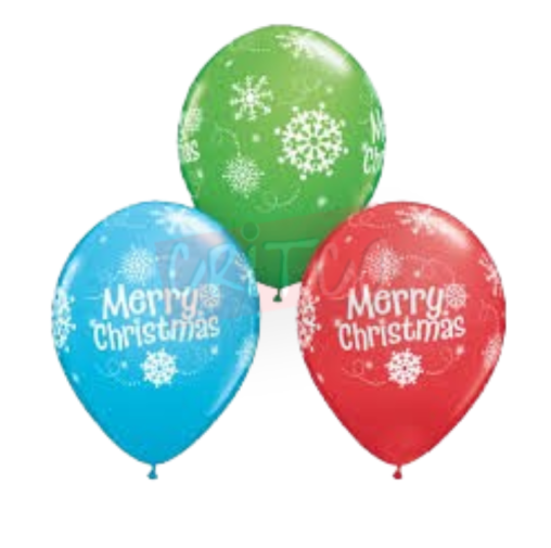 Balloon Printed-Merry Christmas-10