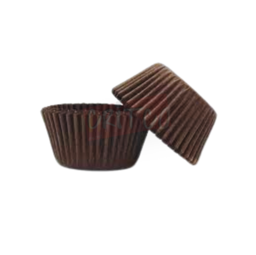 9cm Cup Cake Liners-Brown