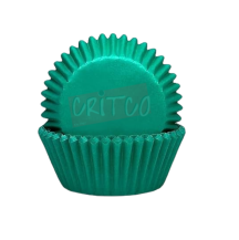 9cm Cup Cake Liners-Sea Green