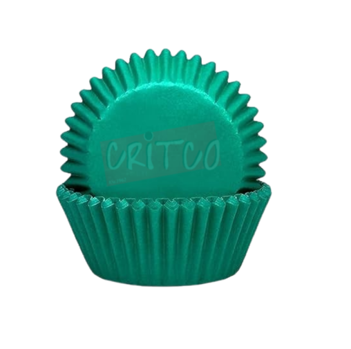 9cm Cup Cake Liners-Sea Green