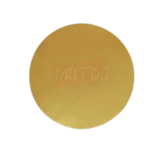 10 inch Cake Board-Gold-RND