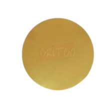 8 inch Cake Board-Gold-RND