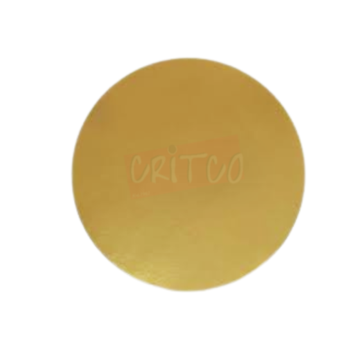 8 inch Cake Board-Gold-RND