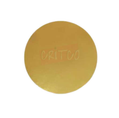 6 inch Cake Board-Gold-RND