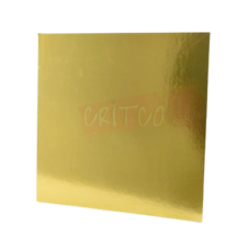 12 inch Cake Board-Gold- SQ
