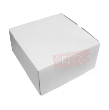 (10.5X10.5) inch Cake Box-White