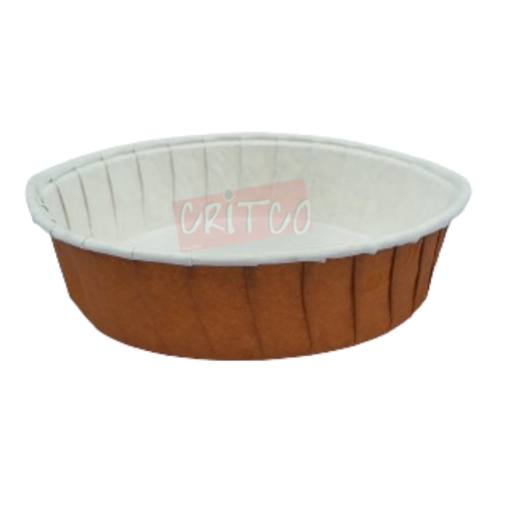 (150x40)mm Roll Rim Cup-Brown-ROU