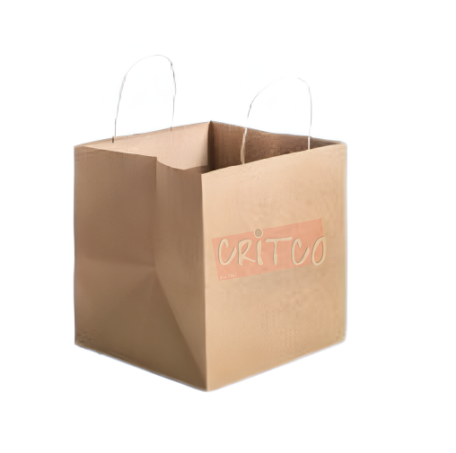 8X8X10 Cake Bag-Kraft-Small