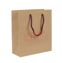 6.7X5.5X2 inch Natural Kraft Bag