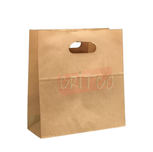 28cmX35cm SQ Bottom Bag with Die Cut