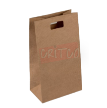 28cmX18cm SQ Bottom Bag with Die Cut