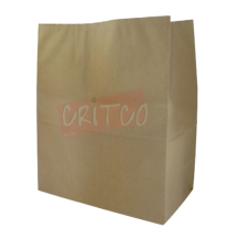 25x25x15cm Kraft Food Bag Bottom Gazette