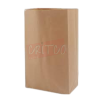 20X12cm Kraft Food Bag Bottom Gazette