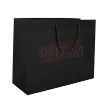 13X10X4.5 inch Black Bag