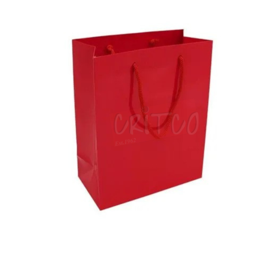 10X8X4 inch Red Bag