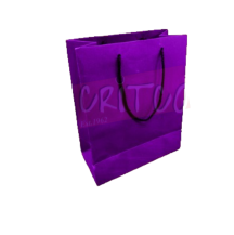 10X8X4 Inch Purple Bag