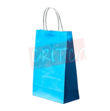10.5X8X3.5 inch Sea Blue Bag