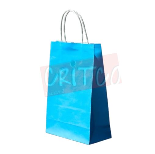 10.5X8X3.5 inch Sea Blue Bag