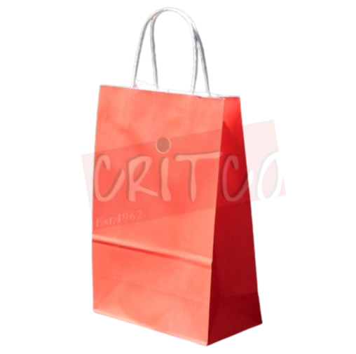 10.5X8X3.5 inch Orange Bag