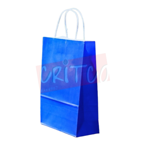 10.5X8X3.5 inch Dark Blue Bag