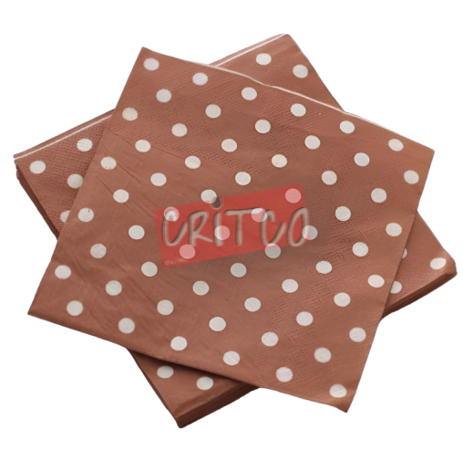 PD Paper Serviette-Dark Brown-20