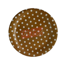 9 inch Paper Plate-PD-Light Brown-10