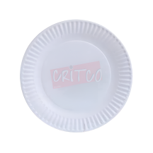 9 inch Paper Plate-White