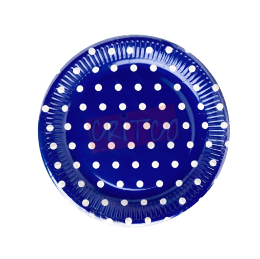 9 inch Paper Plate-PD-Dark Blue-10