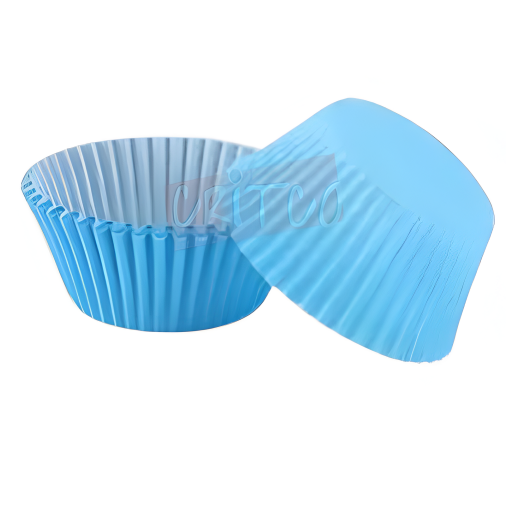 10.5cm Cup Cake Liners-Blue