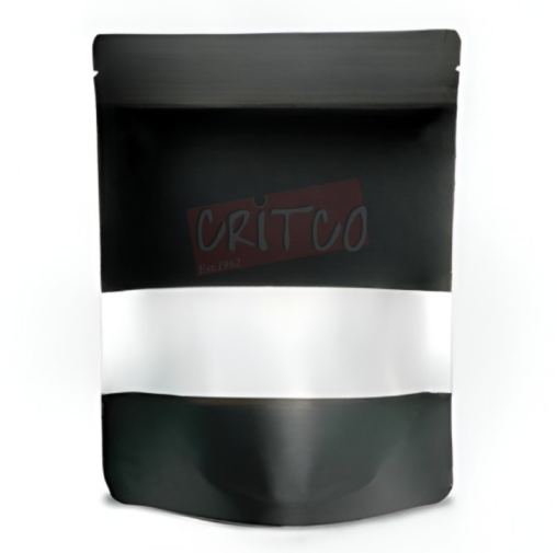 18X26cm Window ZL Pouch-Black Inner Foil