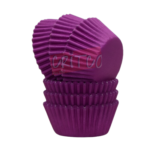 9cm Cup Cake Liners-Purple