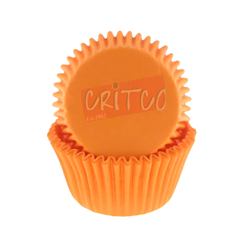 9cm Cup Cake Liners-Orange