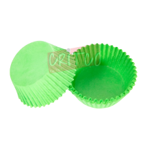 9cm Cup Cake Liners-Light Green