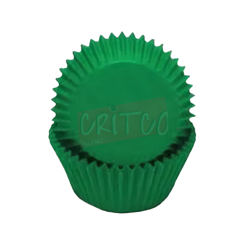 9cm Cup Cake Liners-Dark Green-100