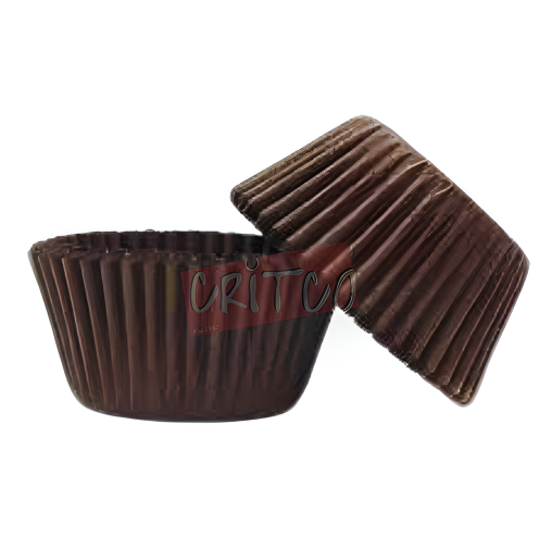 11.5cm Cup Cake Liners-Brown