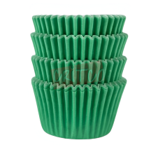 11.5cm Cup Cake Liners-Green-100