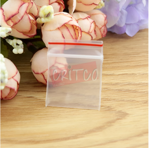 (3.75X2.75)cm Zip Lock Pouch-Clear