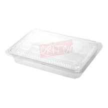 (7.5X4.5X2) inch Sushi Box-Clear-Rect